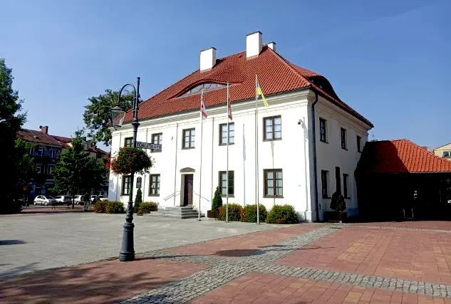 Ratusz na przasnyskim Rynku, siedziba Muzeum Historycznego w Przasnyszu